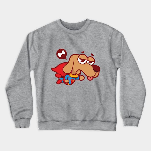 Super Dog Crewneck Sweatshirt by yildirayatas